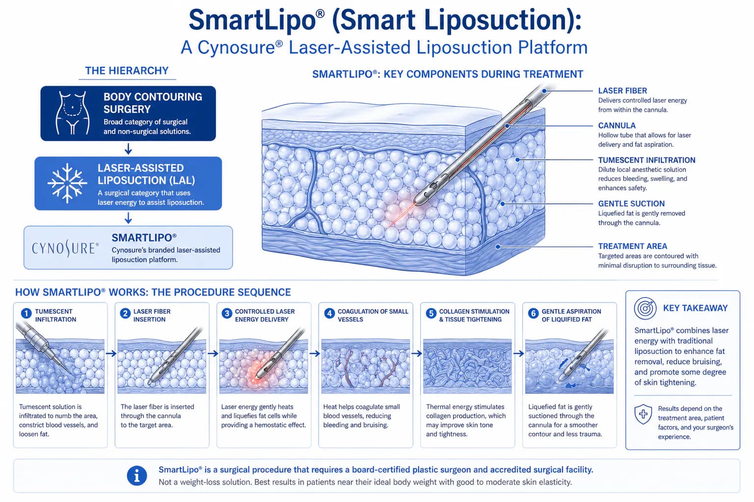 SmartLipo brand vs laser-assisted liposuction category: what the brand name means vs the procedure